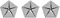 three chrystler silver awards